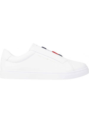 Elastic Slip On Sneaker Tommy Hilfiger FW07032 YBS White