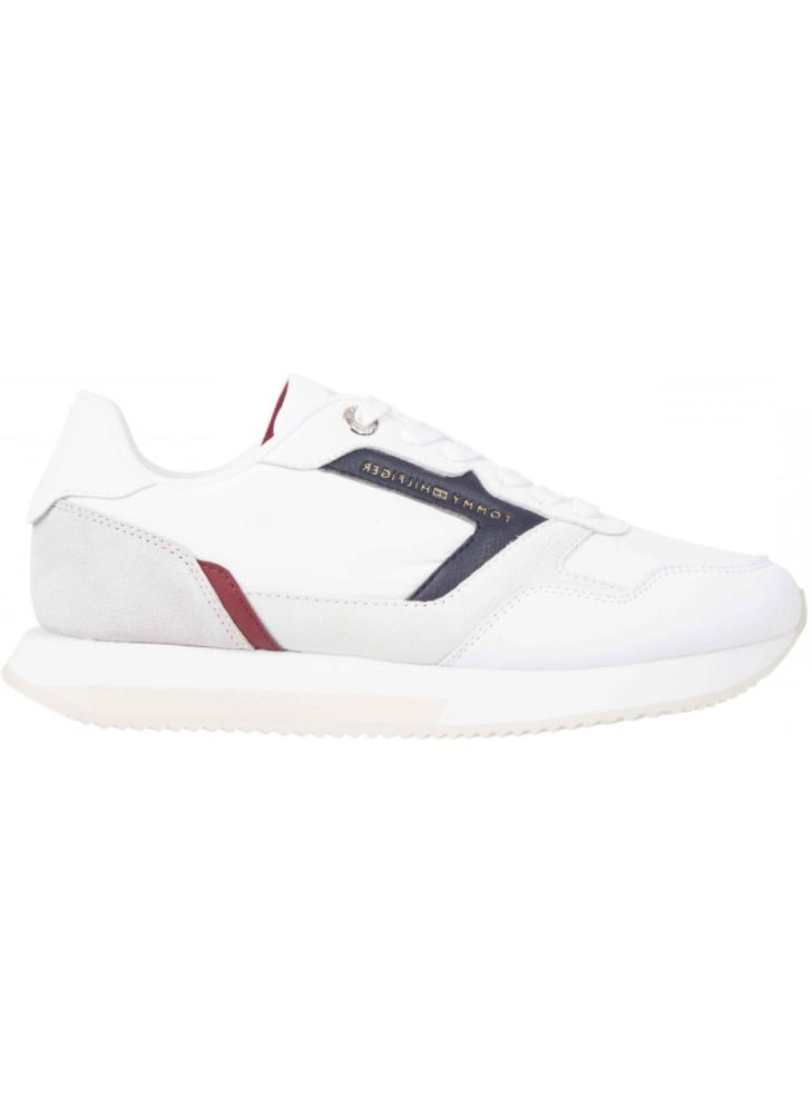 Essential Sneakers Tommy Hilfiger FW06947 0K9 White/Rwb Essential Sneakers Tommy Hilfiger FW06947 0K9 White/Rwb