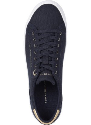 Ténis Essential Vulc Canvas Tommy Hilfiger FW0FW07682DW6 Space Blue