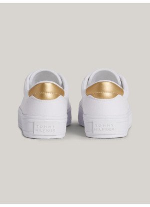 Essential Vulc Canvas Sneaker Tommy Hilfiger FW0FW07682YBS White