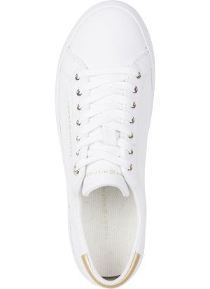 Essential Vulc Canvas Sneaker Tommy Hilfiger FW0FW07682YBS White
