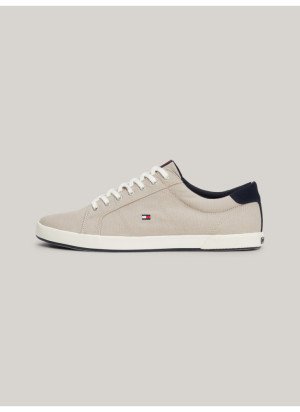 Iconic Long Lace Sneaker Tommy Hilfiger FM01536-AEP Stone