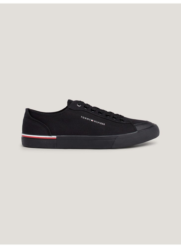 Corporate Vulc Canvas Sneakers Tommy Hilfiger FM04954-BDS Black Corporate Vulc Canvas Sneakers Tommy Hilfiger FM04954-BDS Black