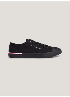 Corporate Vulc Canvas Sneakers Tommy Hilfiger FM04954-BDS Black