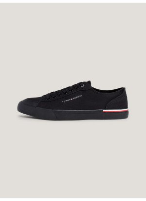 Corporate Vulc Canvas Sneakers Tommy Hilfiger FM04954-BDS Black