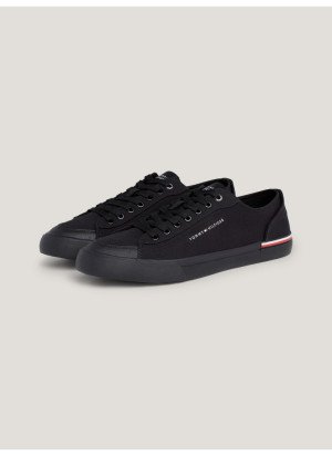 Corporate Vulc Canvas Sneakers Tommy Hilfiger FM04954-BDS Black