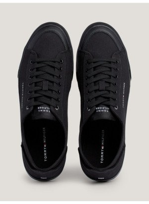 Corporate Vulc Canvas Sneakers Tommy Hilfiger FM04954-BDS Black