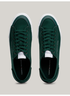 Ténis Corporate Vulc Canvas Tommy Hilfiger FM04954-MBP Hunter