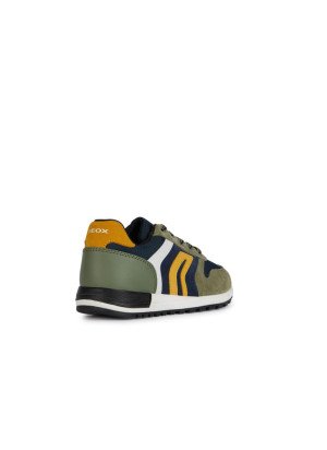 J Alben Sneakers Geox J459EB-C0938 Military/Navy