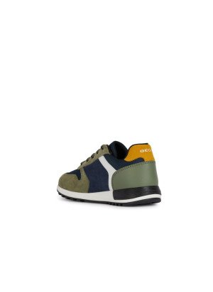 J Alben Sneakers Geox J459EB-C0938 Military/Navy