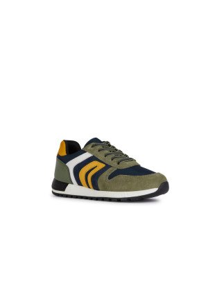 J Alben Sneakers Geox J459EB-C0938 Military/Navy