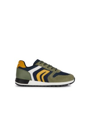 J Alben Sneakers Geox J459EB-C0938 Military/Navy