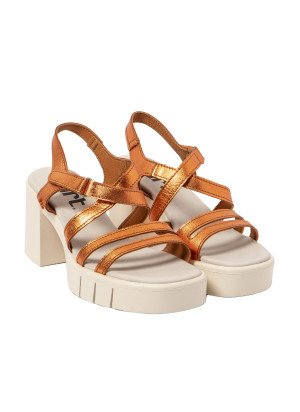 Metalizado Eivissa Sandal Art 1992F-ORANGE