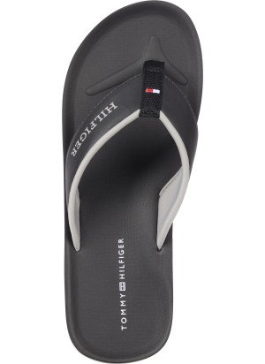 Chinelo De Praia Comfort Tommy Hilfiger FM05029-BDS Black