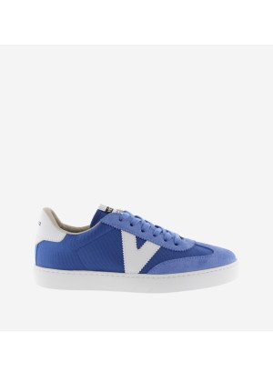 Ténis Basket Berlin Ciclista  Nylon& Piezas  Serraje & Contraste Victoria 1126193-AZUL