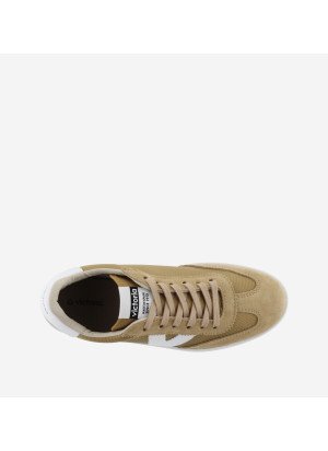 Basket  Berlin Ciclista Nylon & Piezas Serraje & Contraste Sneakers Victoria 1126193-TAUPE