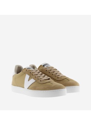 Basket  Berlin Ciclista Nylon & Piezas Serraje & Contraste Sneakers Victoria 1126193-TAUPE
