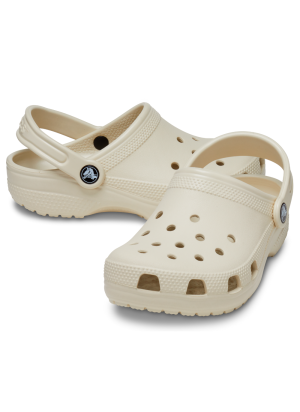 Sandália De Praia Classic Crocs 206990.2Y2 Osso