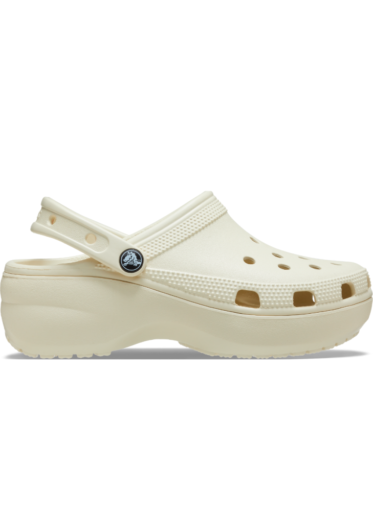 Sandália De Praia Classic Platform Crocs 206750.2Y2 Osso Sandália De Praia Classic Platform Crocs 206750.2Y2 Osso