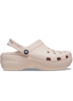 Sandália De Praia Classic Platform Crocs 206750.6UR Quartzo