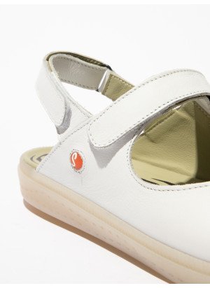 Sandálias de velcro IOAH743SOF Softinos P900743007 Branco