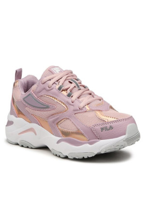 CR-CW02 Ray Tracer Kids Sneakers Fila FFK0042-43069 Peach Whip- Iridescent