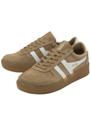 Grandslam Suede Sneakers Gola CMA589-CWC Light Caramel/White