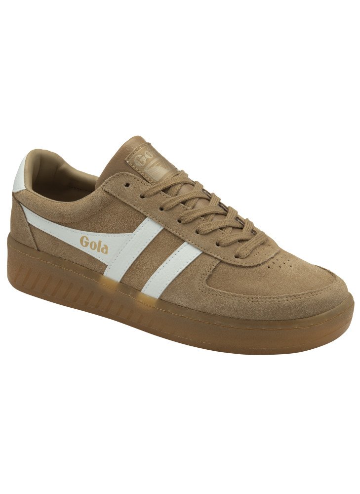 Grandslam Suede Sneakers Gola CMA589-CWC Light Caramel/White Grandslam Suede Sneakers Gola CMA589-CWC Light Caramel/White