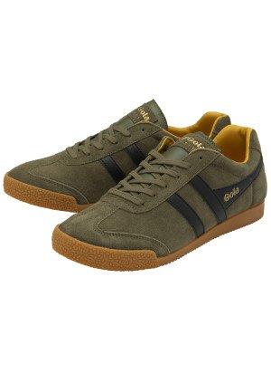 Ténis Harrier Gola CMA192-NAC Khaki /Black/Sun