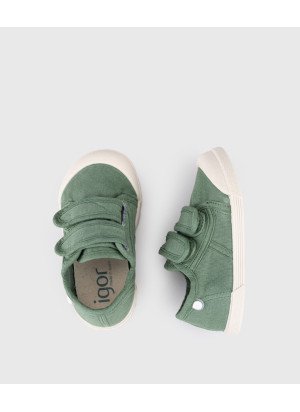 Lona V. Pino Shoes Igor S10333-233 Green