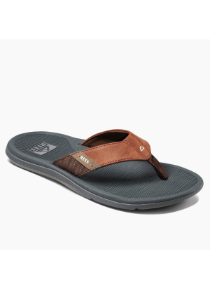 Santa Ana Beach Flip Flops Reef  CI5835  Grey/Tan