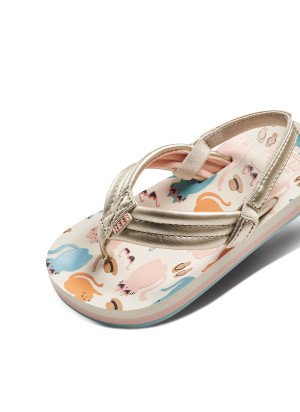 Little Ahi-Cool Beach Sandals Reef  CJ3692 Cats
