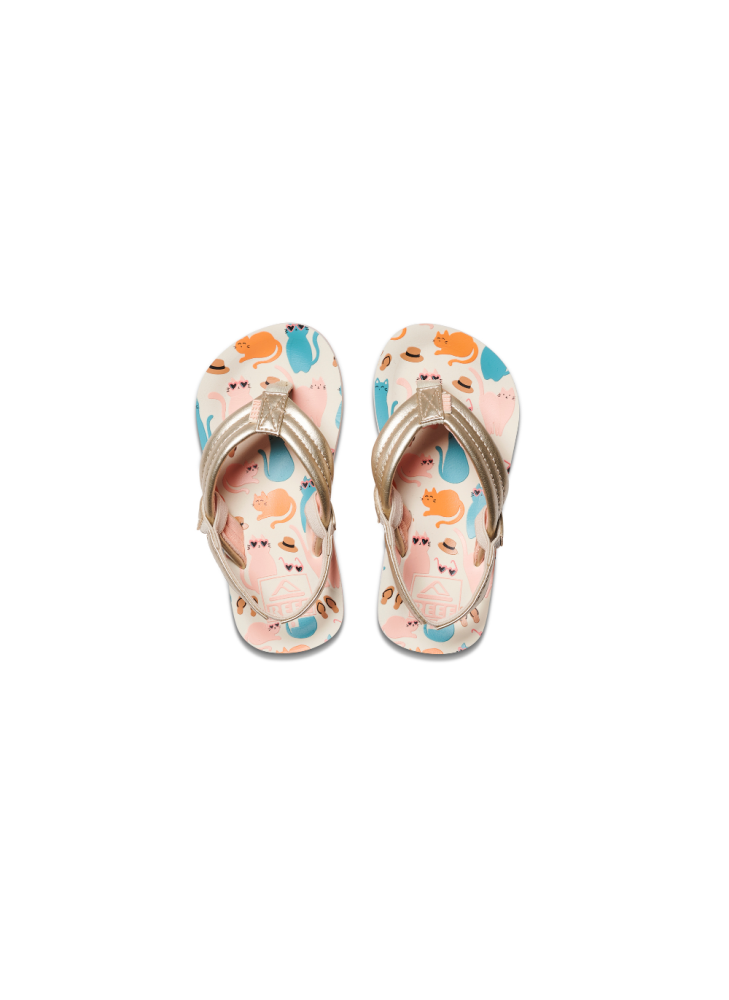 Little Ahi-Cool Beach Sandals Reef  CJ3692 Cats