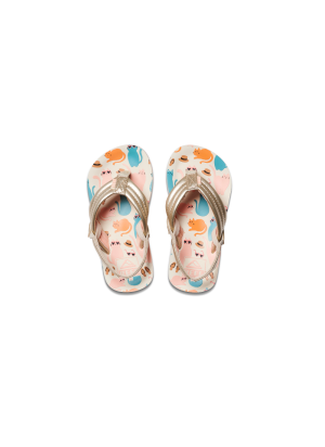 Little Ahi-Cool Beach Sandals Reef  CJ3692 Cats