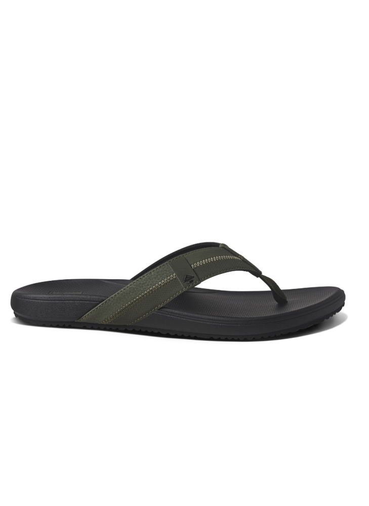 Cushion Phantom 2.0 Beach Flip Flops Reef CJ5258 Olive/Gum