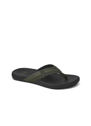 Cushion Phantom 2.0 Beach Flip Flops Reef CJ5258 Olive/Gum