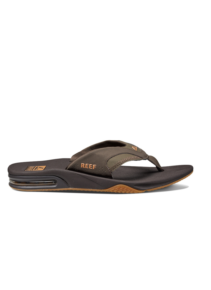Fanning Beach Flip Flops Reef RF002026BGM Brown/Gum