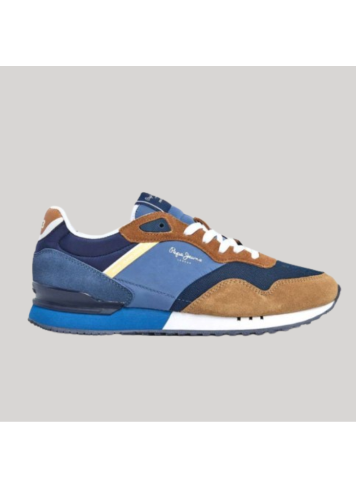 London Class Sneakers Pepe Jeans PMS40011 855 Camel/Beige