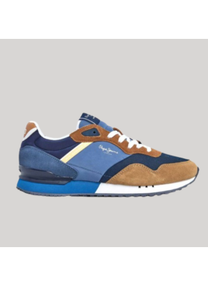 London Class Sneakers Pepe Jeans PMS40011 855 Camel/Beige