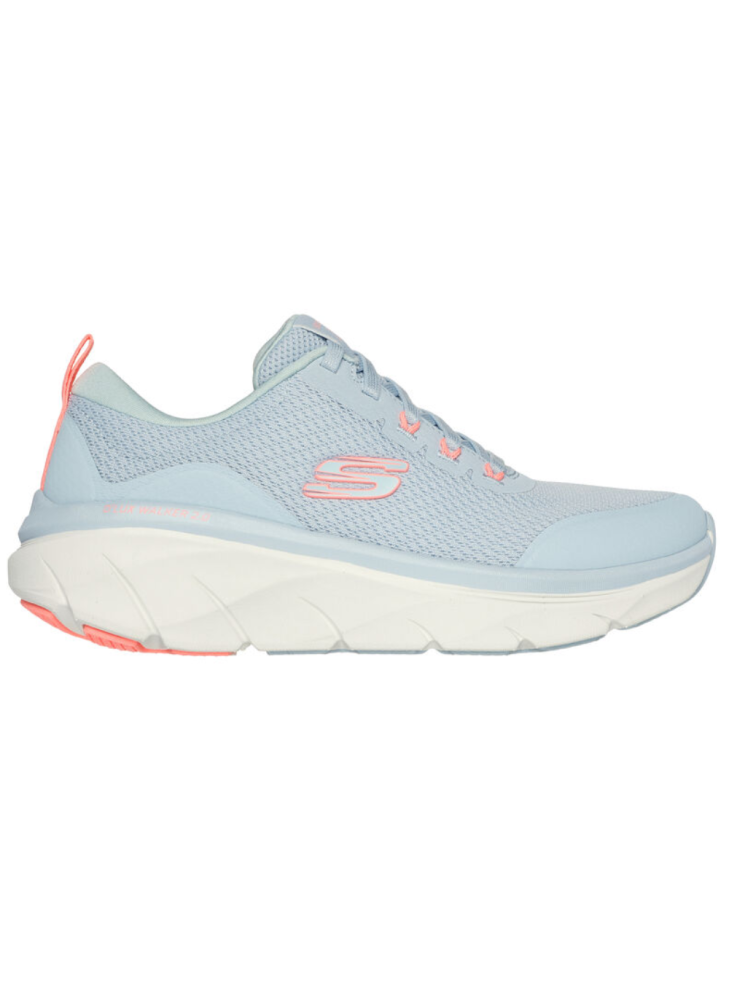 D'Lux Walker 2.0 Radiant Rose Sneakers Skechers  150095-BLNC Blue/Neon Coral