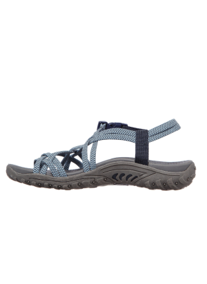Reggae Irie Mon Sandals Skechers 163013-NVBL Navy/Blue