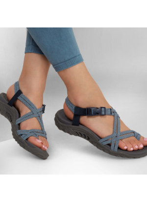 Reggae Irie Mon Sandals Skechers 163013-NVBL Navy/Blue