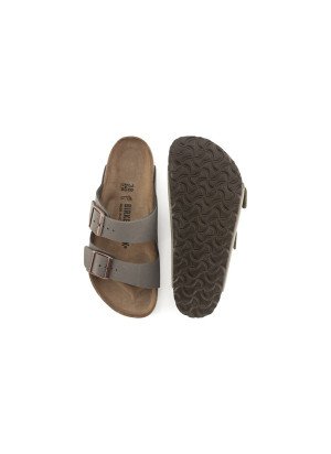 Arizona Sandal Birko-flor Birkenstock 0151213 Nubuck Stone
