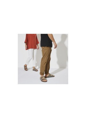 Arizona Sandal Birko-flor Birkenstock 0151213 Nubuck Stone
