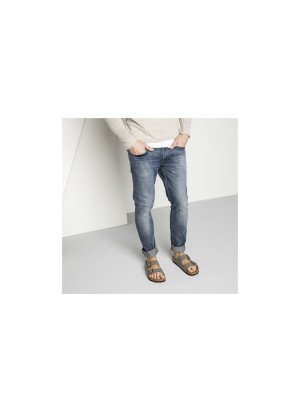 Arizona Sandal Birko-flor Birkenstock 0151213 Nubuck Stone