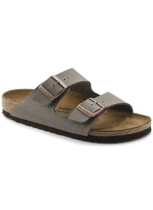 Arizona Sandal Birko-flor Birkenstock 0151213 Nubuck Stone