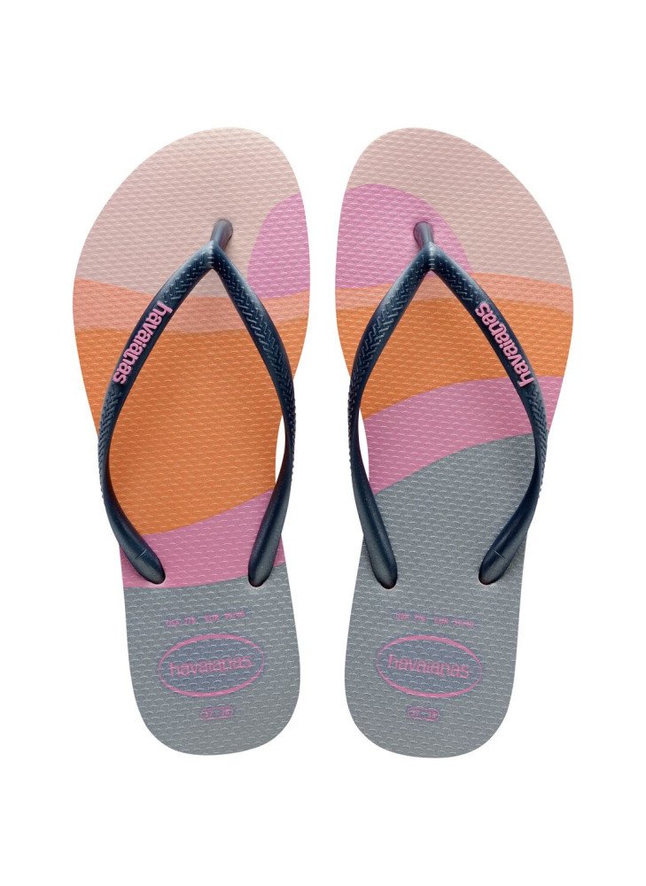 Slim  Palette Glow Beach Flip Flops Havaianas 4145766.4996 Peony Pink