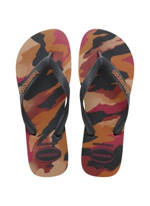 Chinelo De Praia  Top Camu Havaianas 4141398.7538 New Graphite/New