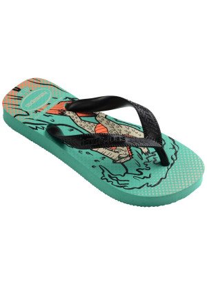 Chinelo De Praia Top Kids Top Fun Virtual Havaianas 4148974.7444 Green