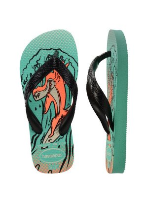Chinelo De Praia Top Kids Top Fun Virtual Havaianas 4148974.7444 Green